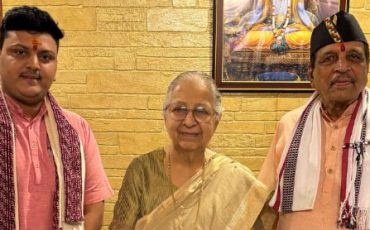 Courtesy Meeting with Smt. Sumitra Tai Mahajan Ji Former Speaker of Loksabha in Indore