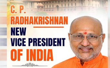 Congratulations to Shri C.P. Radhakrishnan Ji1 – 5th Vice President of India