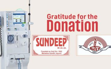 Sundeep Trust Donated Dialysis Machine to Hospital In Bhachau, Kutch – Gujarat