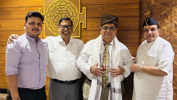 Felicitation of Shri. Mahesh Makhija, Chairman & Managing Director of QMS Medical Allied Services Ltd